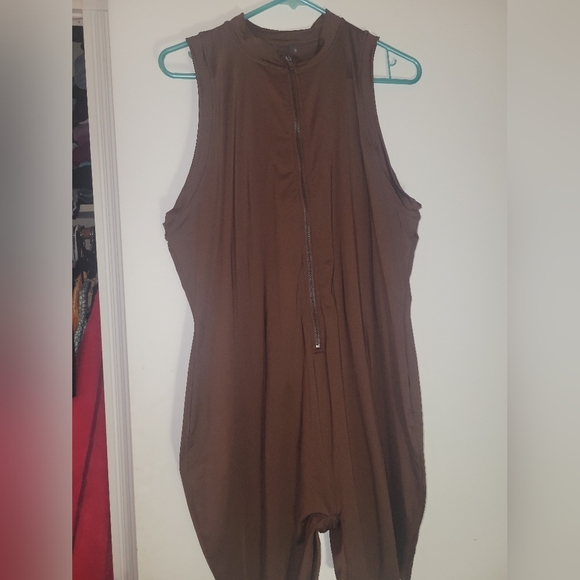 Other - Skims 4x chocolate brown tank onesie